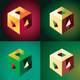 A stylized dice  app icon - ai app icon generator - app icon aesthetic - app icons