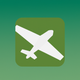 a plane flying in the sky app icon - ai app icon generator - app icon aesthetic - app icons