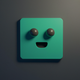 A nervous and anxious smiley face  app icon - ai app icon generator - app icon aesthetic - app icons