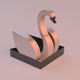 A graceful swan  app icon - ai app icon generator - app icon aesthetic - app icons