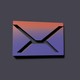 A stylized envelope  app icon - ai app icon generator - app icon aesthetic - app icons