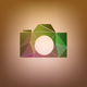 A minimalist camera lens icon  app icon - ai app icon generator - app icon aesthetic - app icons