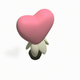 a bleeding heart flower app icon - ai app icon generator - app icon aesthetic - app icons