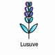 A striking and electric-blue lupine  app icon - ai app icon generator - app icon aesthetic - app icons
