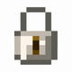 A stylized padlock  app icon - ai app icon generator - app icon aesthetic - app icons