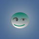 A sly or mischievous smiley face  app icon - ai app icon generator - app icon aesthetic - app icons