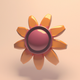 A sturdy, hearty sunflower  app icon - ai app icon generator - app icon aesthetic - app icons