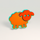A cute, cartoon-style sheep  app icon - ai app icon generator - app icon aesthetic - app icons