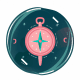  a compass app icon - ai app icon generator - app icon aesthetic - app icons