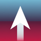 A stylized arrow pointing forward  app icon - ai app icon generator - app icon aesthetic - app icons