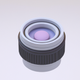 A stylized camera lens with aperture  app icon - ai app icon generator - app icon aesthetic - app icons