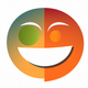 A joyful smiley face with closed eyes and a wide grin  app icon - ai app icon generator - app icon aesthetic - app icons