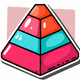 a pentagonal pyramid shape app icon - ai app icon generator - app icon aesthetic - app icons