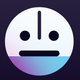 A nervous, worrying smiley face with a furrowed brow  app icon - ai app icon generator - app icon aesthetic - app icons