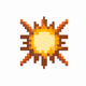 A stylized sunburst with rays of light  app icon - ai app icon generator - app icon aesthetic - app icons