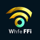 A stylized WiFi icon with radio waves  app icon - ai app icon generator - app icon aesthetic - app icons