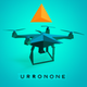A futuristic drone or quadcopter  app icon - ai app icon generator - app icon aesthetic - app icons