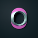A fun and funky letter O with a twist  app icon - ai app icon generator - app icon aesthetic - app icons