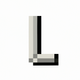 A stylish and curvy letter L  app icon - ai app icon generator - app icon aesthetic - app icons