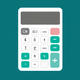 A minimalist calculator  app icon - ai app icon generator - app icon aesthetic - app icons