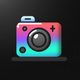 A cute, cartoon-style camera app icon - ai app icon generator - app icon aesthetic - app icons