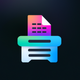 a paper shredder app icon - ai app icon generator - app icon aesthetic - app icons