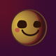 A silly and carefree smiley face  app icon - ai app icon generator - app icon aesthetic - app icons