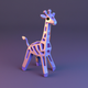 A detailed giraffe  app icon - ai app icon generator - app icon aesthetic - app icons