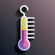 a fishing thermometer app icon - ai app icon generator - app icon aesthetic - app icons