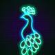 A regal peacock  app icon - ai app icon generator - app icon aesthetic - app icons