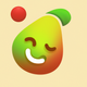 A saucy, winking smiley face  app icon - ai app icon generator - app icon aesthetic - app icons