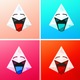 A tongue-out laugh face with tears of joy  app icon - ai app icon generator - app icon aesthetic - app icons