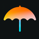 a beach umbrella app icon - ai app icon generator - app icon aesthetic - app icons