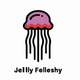 An intriguing, mesmerizing jellyfish  app icon - ai app icon generator - app icon aesthetic - app icons