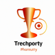 A stylized trophy cup  app icon - ai app icon generator - app icon aesthetic - app icons