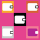 A minimalist wallet icon  app icon - ai app icon generator - app icon aesthetic - app icons