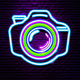 A detailed camera lens  app icon - ai app icon generator - app icon aesthetic - app icons