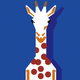 A regal, impressive giraffe  app icon - ai app icon generator - app icon aesthetic - app icons