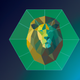 A majestic and fierce lion  app icon - ai app icon generator - app icon aesthetic - app icons