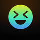 A tongue-tied and flustered smiley face  app icon - ai app icon generator - app icon aesthetic - app icons