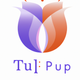 An elegant and symmetrical tulip in bloom  app icon - ai app icon generator - app icon aesthetic - app icons