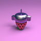 A plump and delectable strawberry  app icon - ai app icon generator - app icon aesthetic - app icons