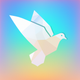 a flying dove app icon - ai app icon generator - app icon aesthetic - app icons