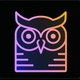 A wise old owl  app icon - ai app icon generator - app icon aesthetic - app icons