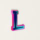 An ornate, art nouveau letter L  app icon - ai app icon generator - app icon aesthetic - app icons