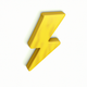 a lightning bolt app icon - ai app icon generator - app icon aesthetic - app icons