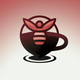 cup of coffee like a bee app icon - ai app icon generator - app icon aesthetic - app icons