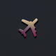 A minimalist airplane app icon - ai app icon generator - app icon aesthetic - app icons