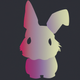 A fluffy, curious bunny  app icon - ai app icon generator - app icon aesthetic - app icons