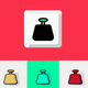A minimalist weight app icon - ai app icon generator - app icon aesthetic - app icons